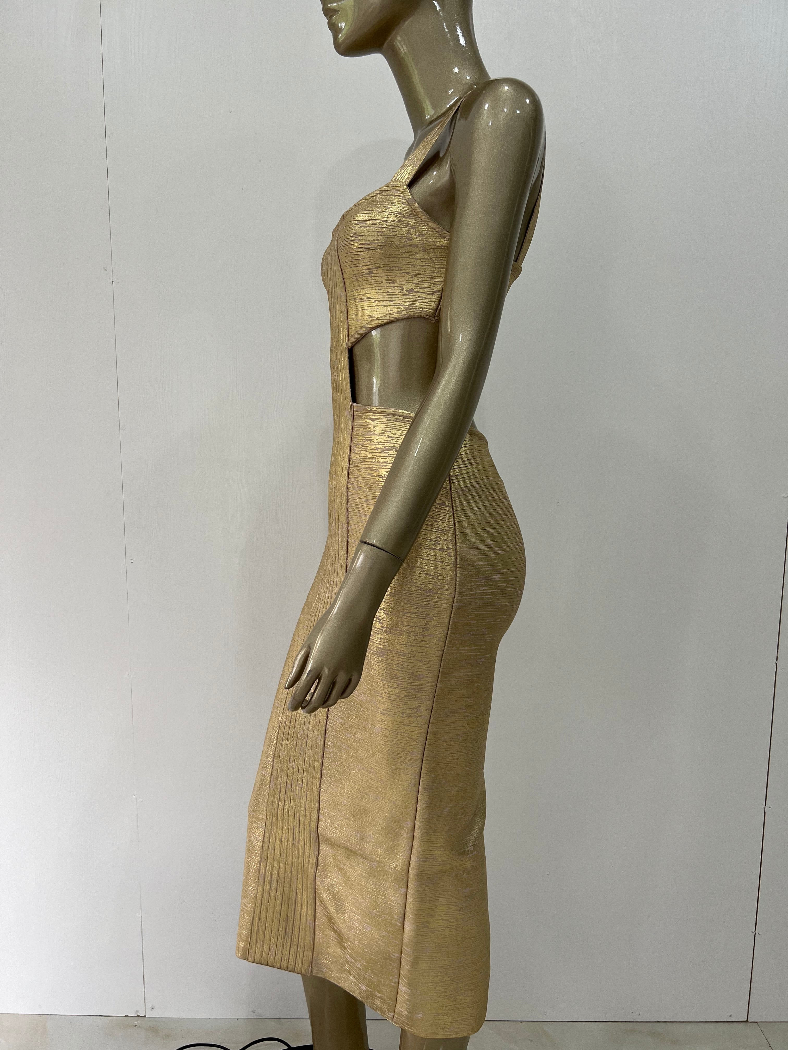 God Of Gold Midi Dress