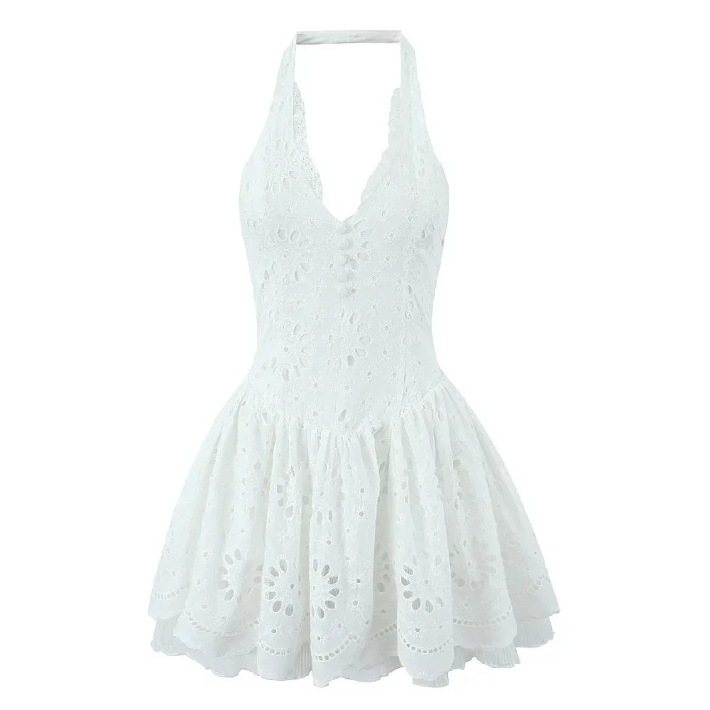 LANA MINI DRESS White