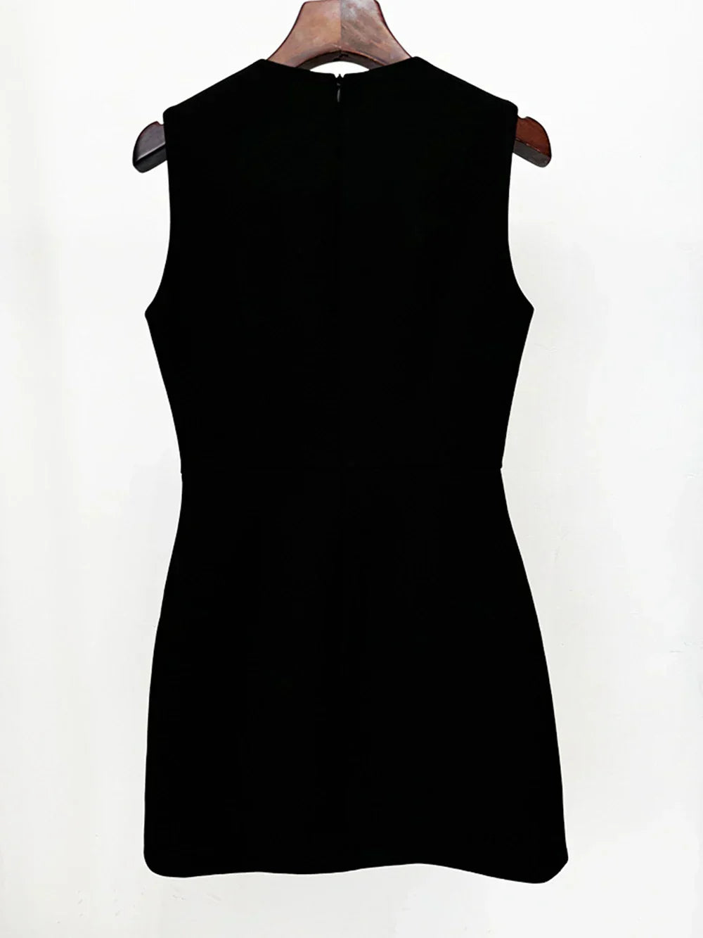 Sequin Butterfly Embellished Sleeveless A-Line Mini Dress