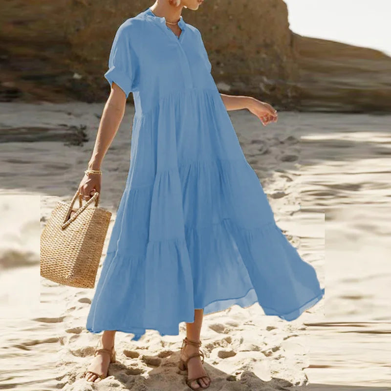 Gloria Minimalist Summer Dress Designer Edit