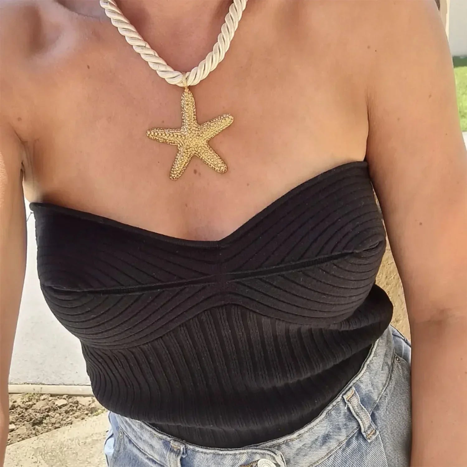 A Ray Of Light Crop Top