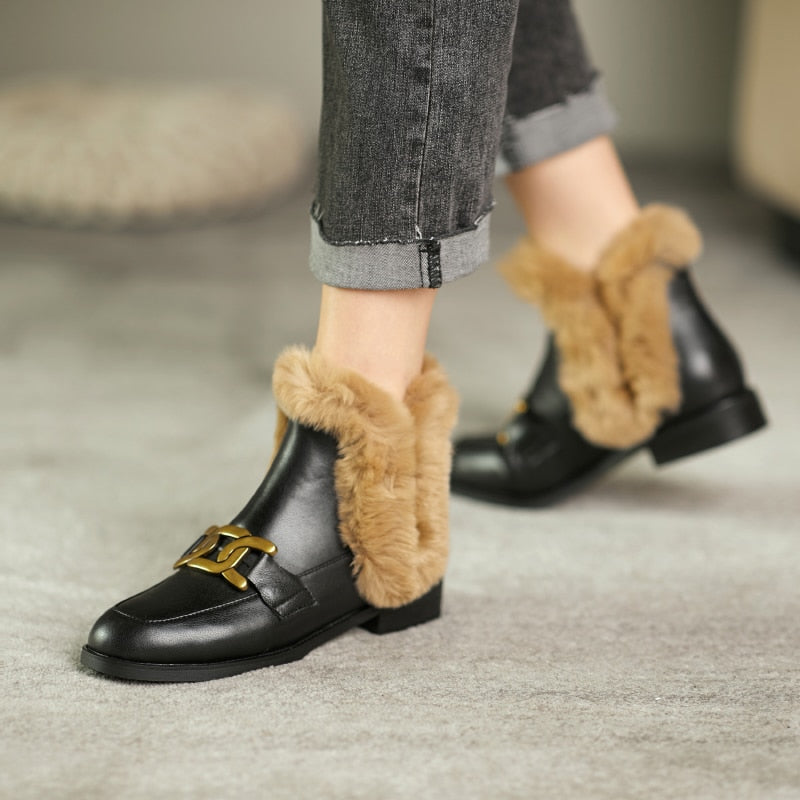 A Poisonous Touch Ankle Boots