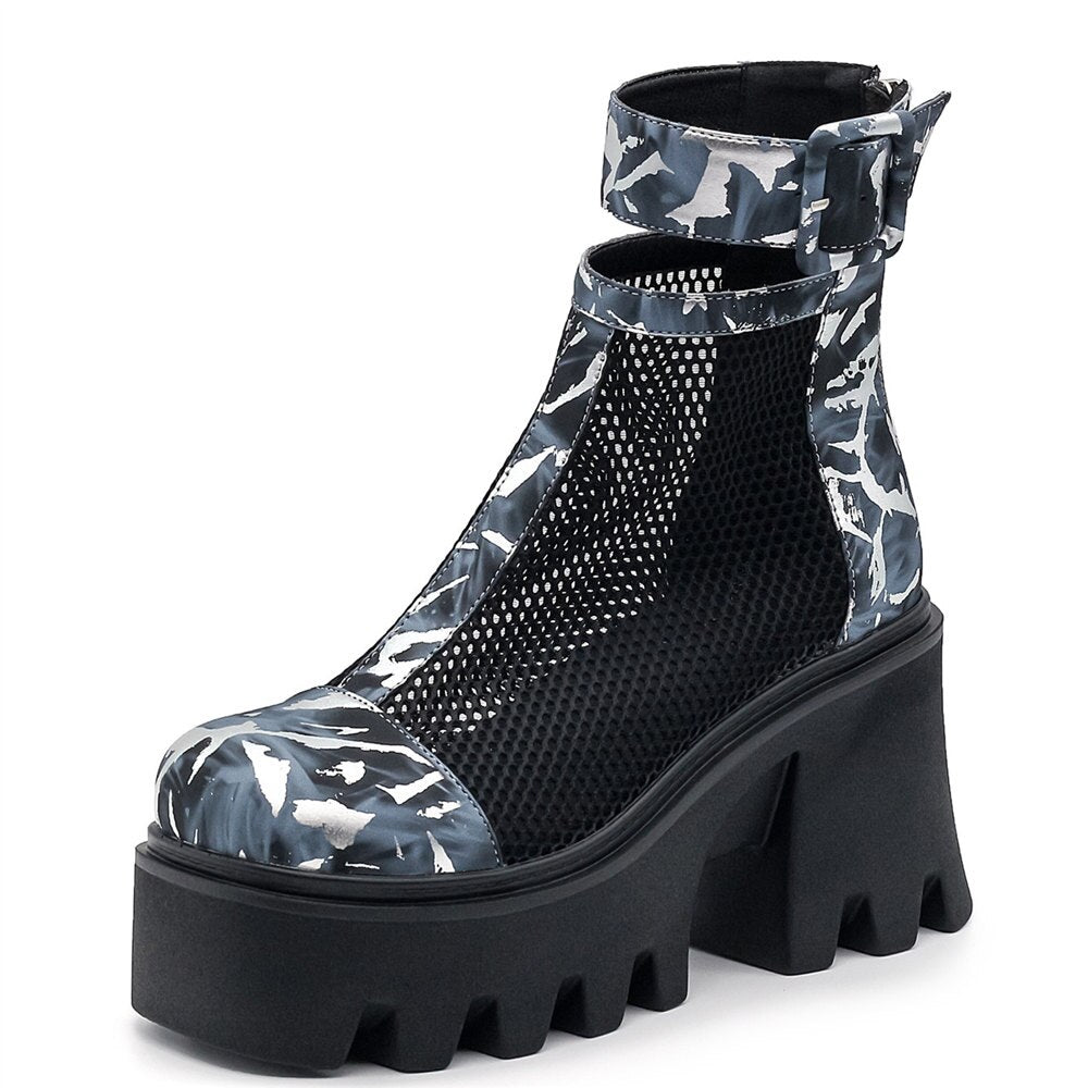 A Heaviness In My Head Ankle Boots