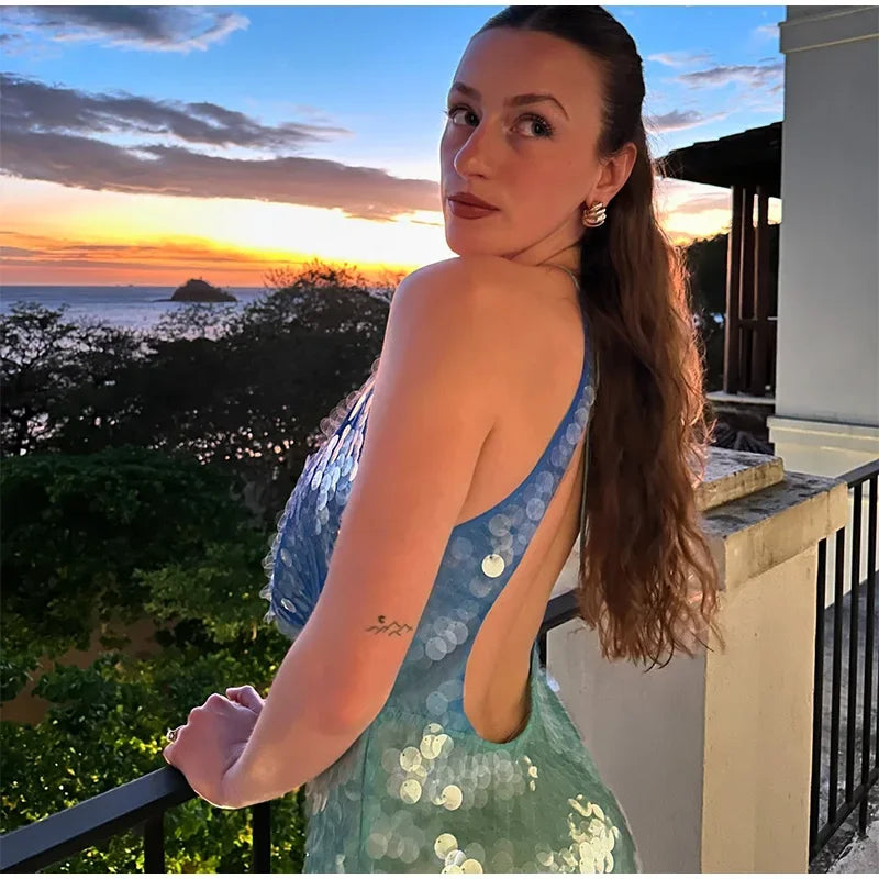MADISON SEQUIN MINI DRESS