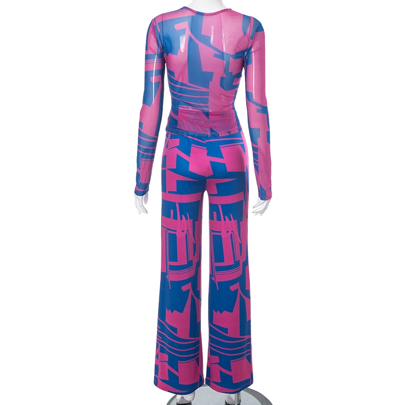 A Cruel Night Pants Set