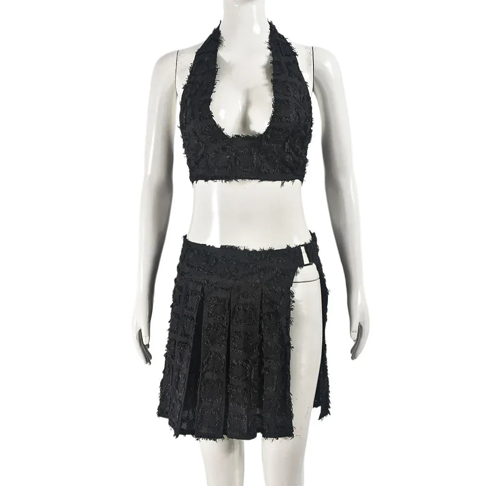 A Sucker For Pain Skirt Set