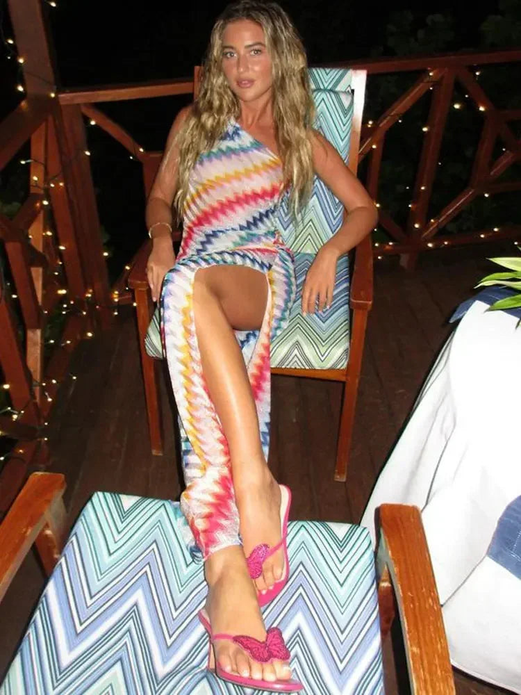 Malka Elegant and Casual Summer Dress for Women Vacation Beach Look