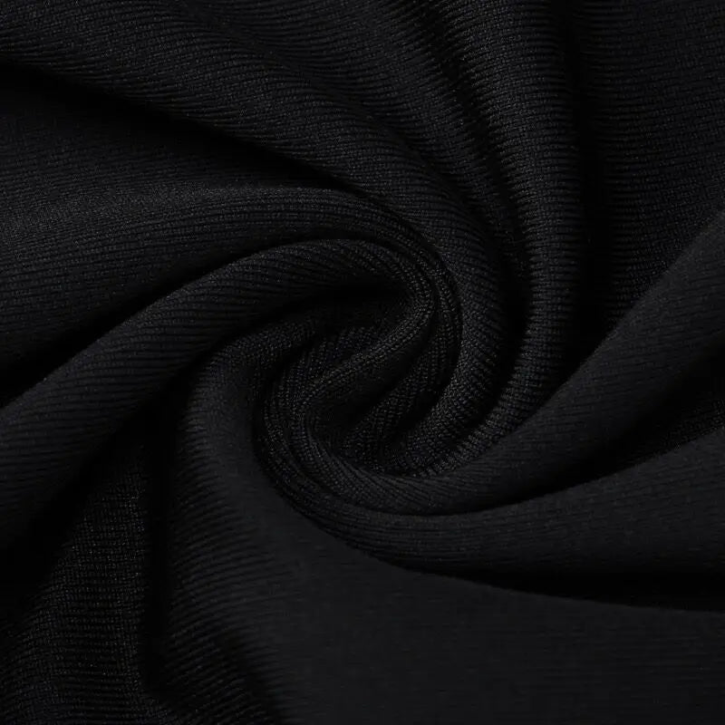 One Shoulder Cut Out Long Sleeve Bodycon Maxi Dress