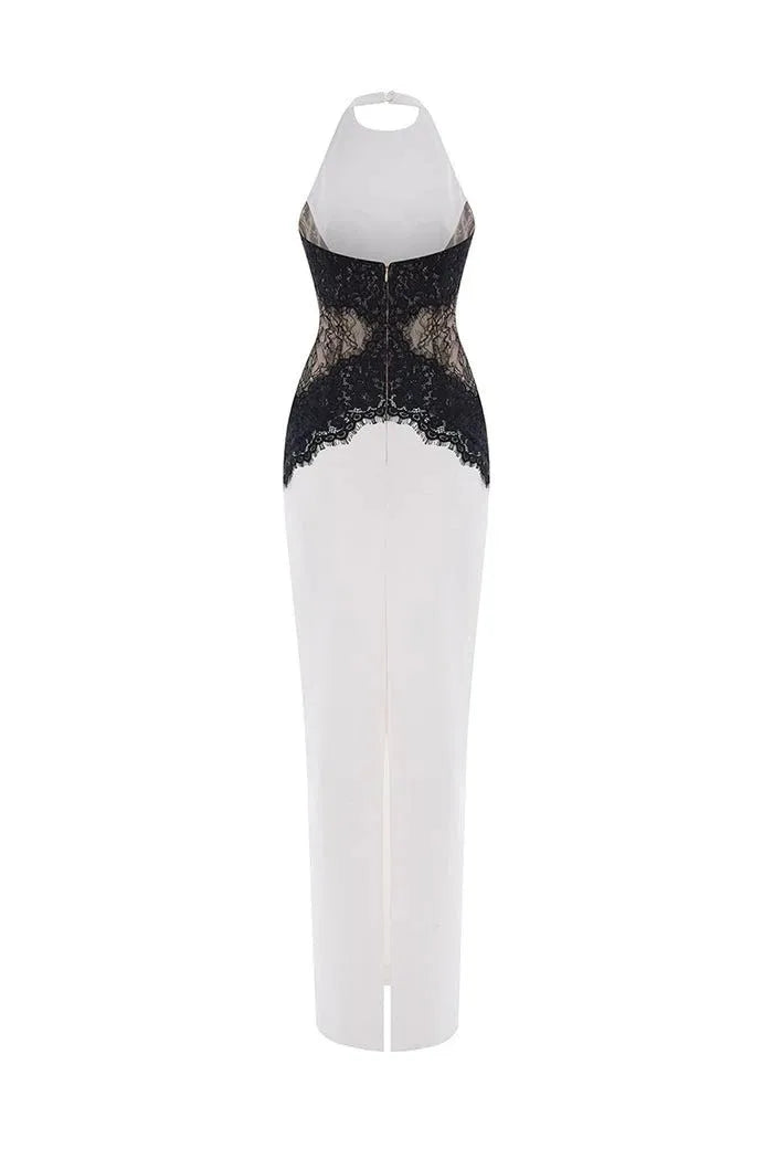 IMAN LACE MAXI DRESS