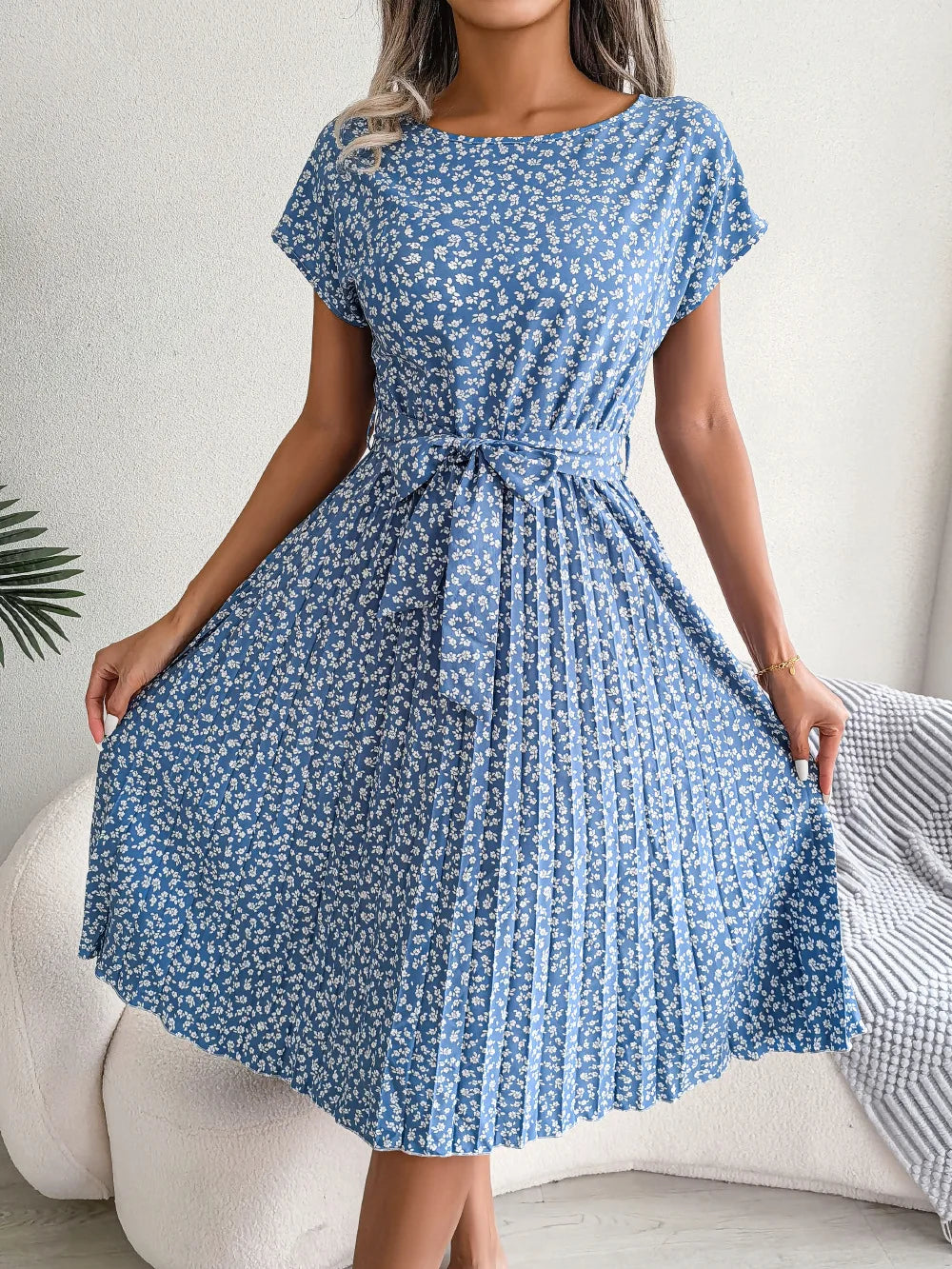 Floral Print Chiffon Strap Tiered Maxi Dress - View 2