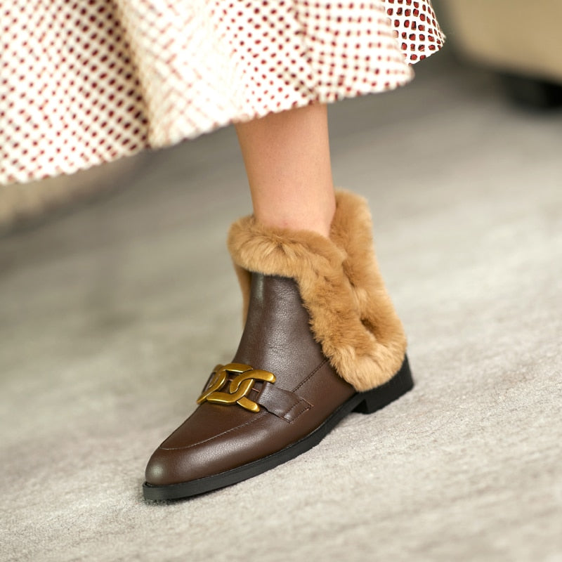 A Poisonous Touch Ankle Boots