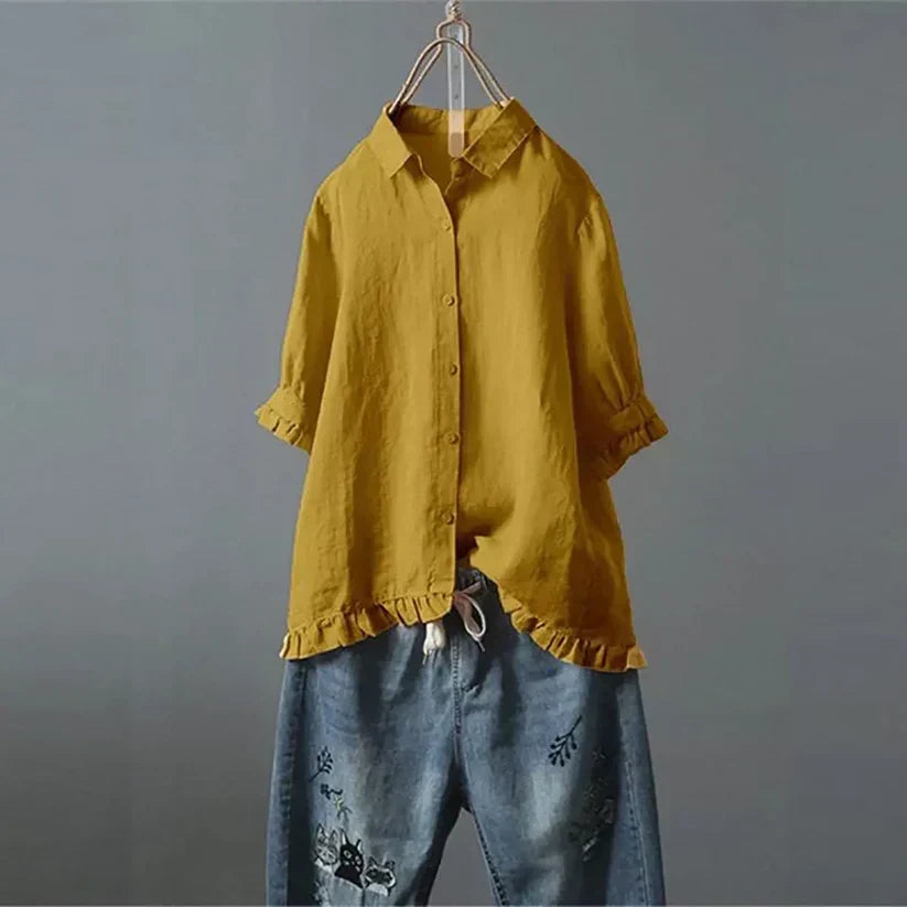 LENE™ | Everyday Ruffle Top