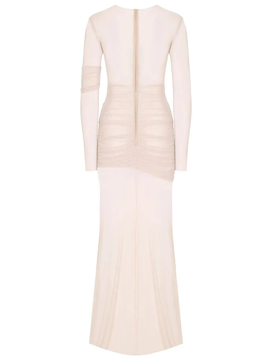 CLEMENTINE MESH MAXI DRESS