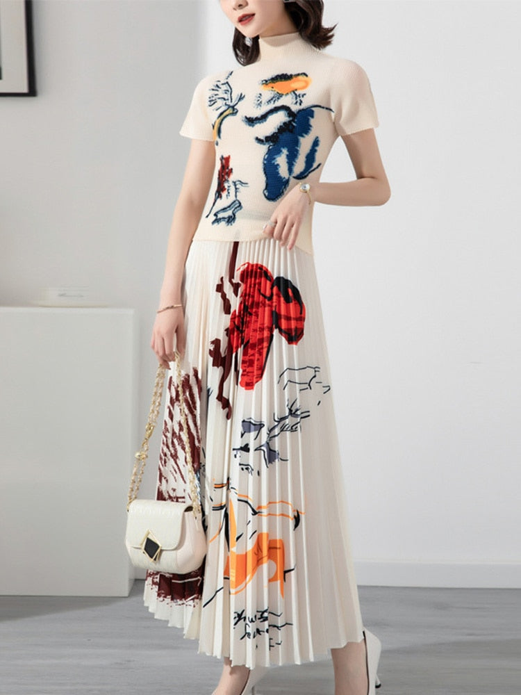 Out To Get You Skirt Set