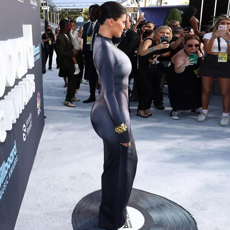 A Clock Ticks Long Dress