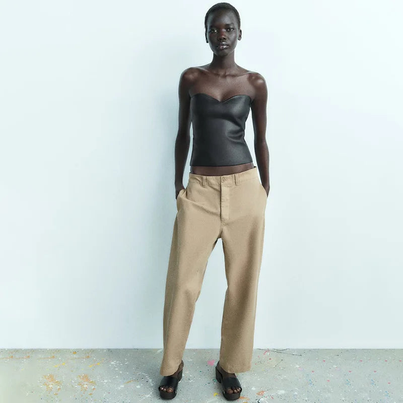 Cryptographic Vintage Gold Strapless