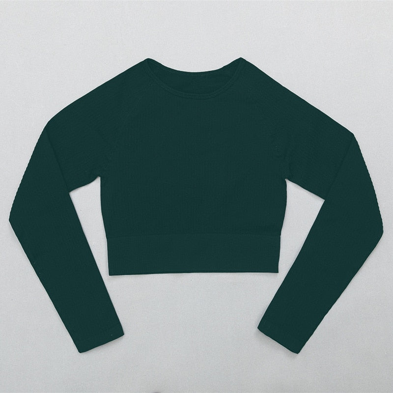 Mojoyce Solid Ribbed Yoga Pants Leggings Women Seamless Sport Leggings Gym Clothing Fitness High Waist Push Up Workout Tights Pants