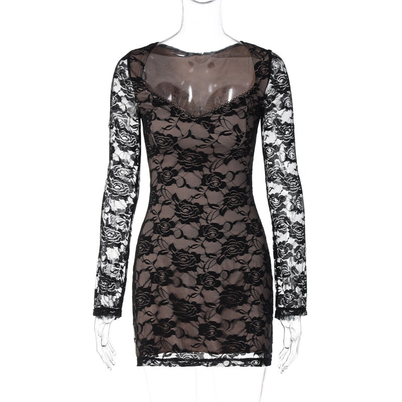 Lace Mini Dress