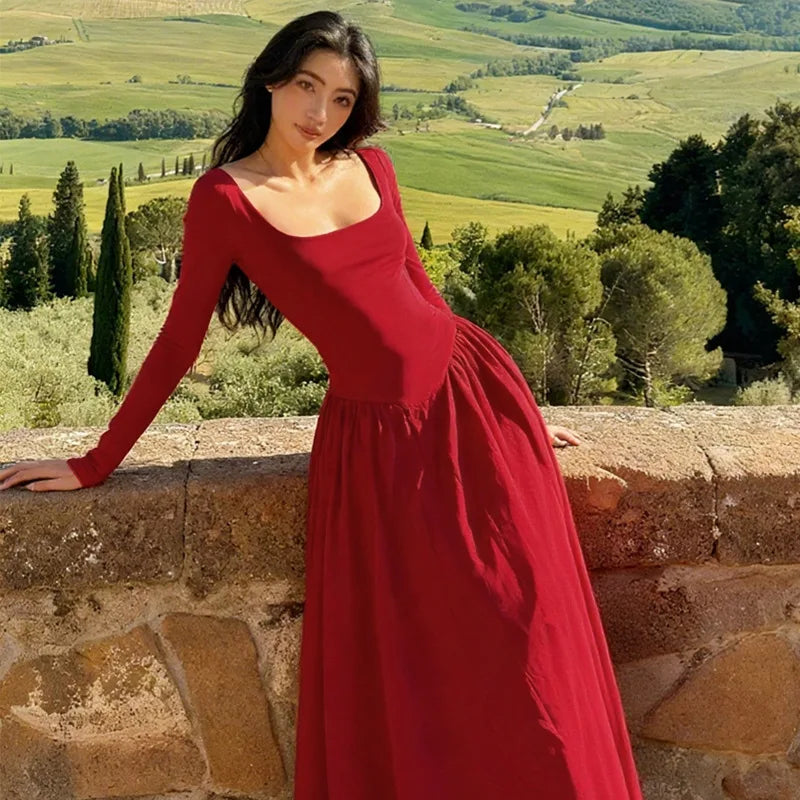 NALIA MIDI DRESS
