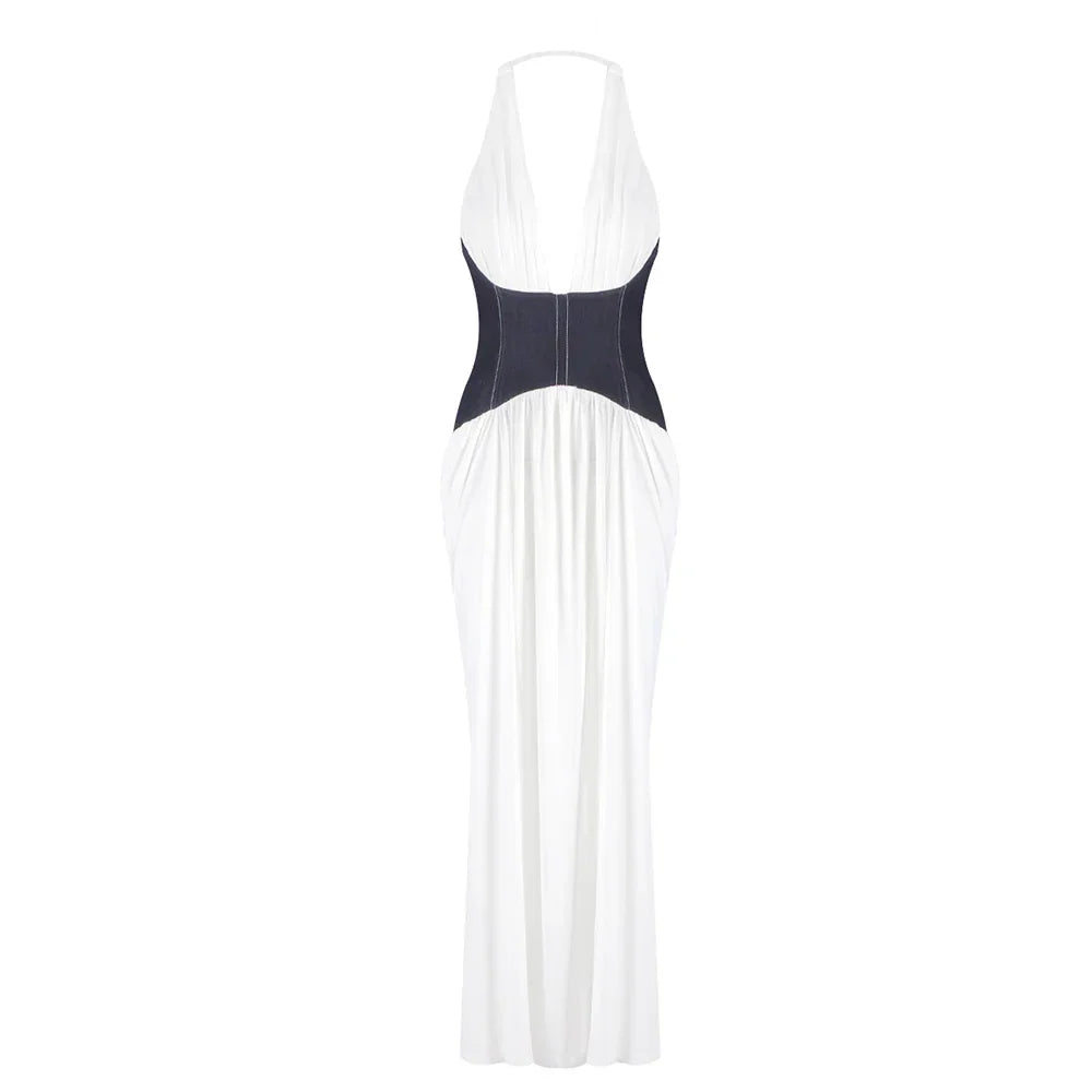 CLEMENCE MAXI DRESS White