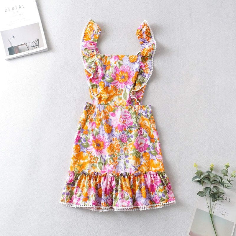 MILIE MINI DRESS Floral