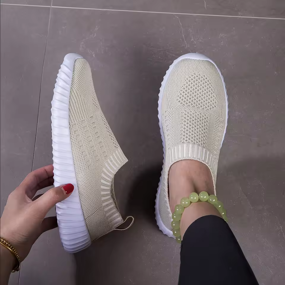 Slip On Knit Sock Low Top Sneakers