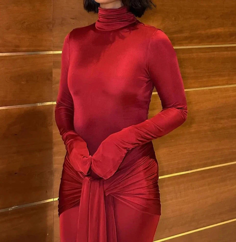 KIM MAXI DRESS Red