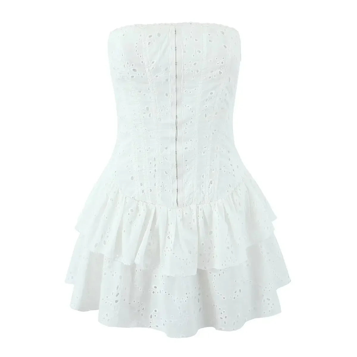 KENNEDY MINI DRESS White