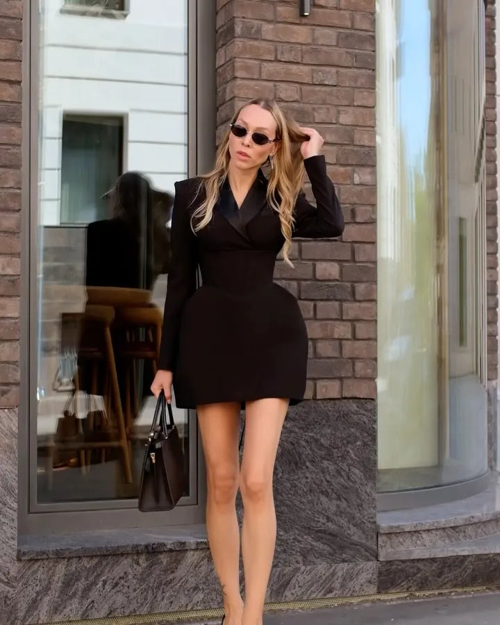 DAPHNE CINCHED WAIST DRESS