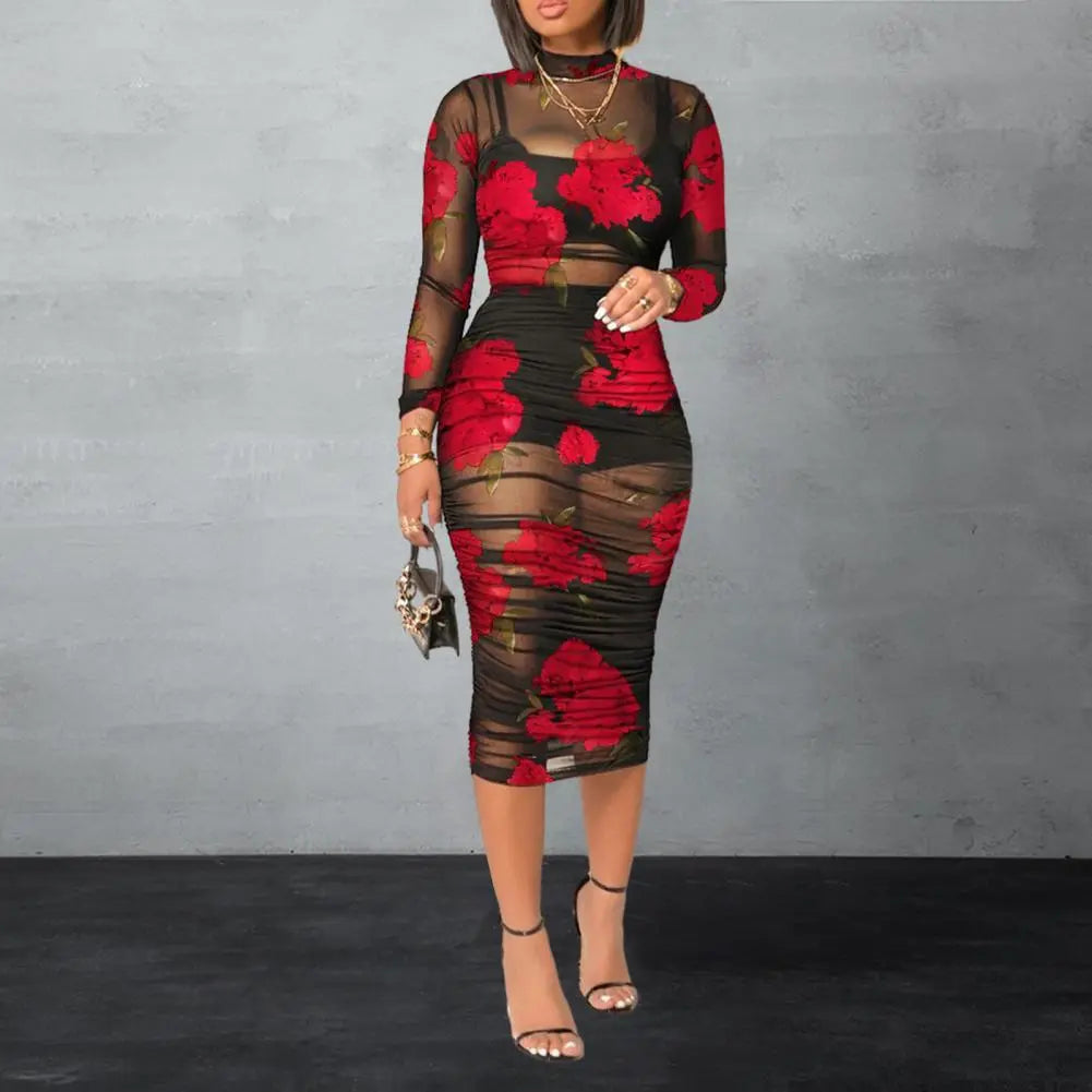 Beneath The Stains Of Time Midi Dress