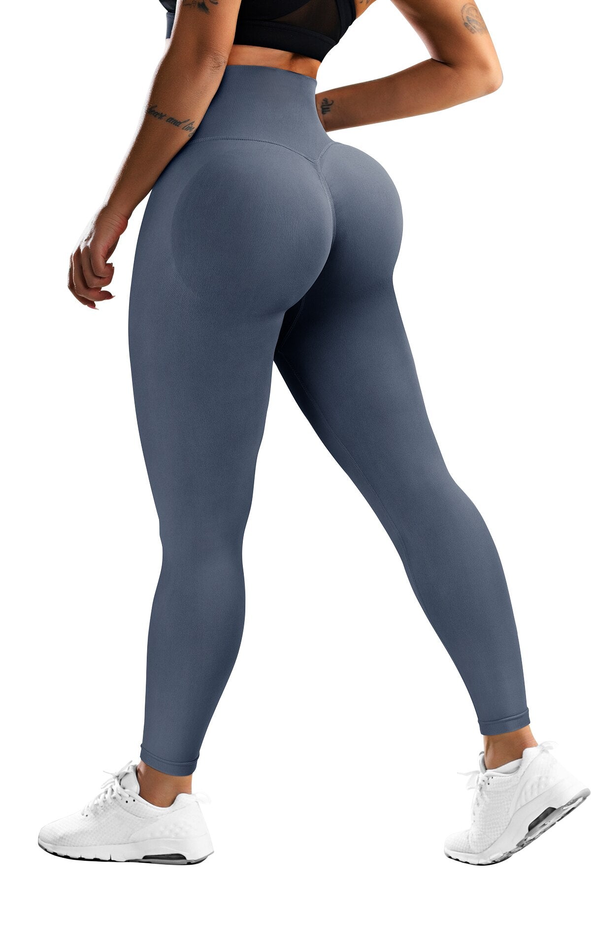 Mojoyce Leggings Women Fitness Yoga Pants Seamless Scrunch Butt Sportswear High Waist Workout Tights Push Up Yoga Leggings For Fitness