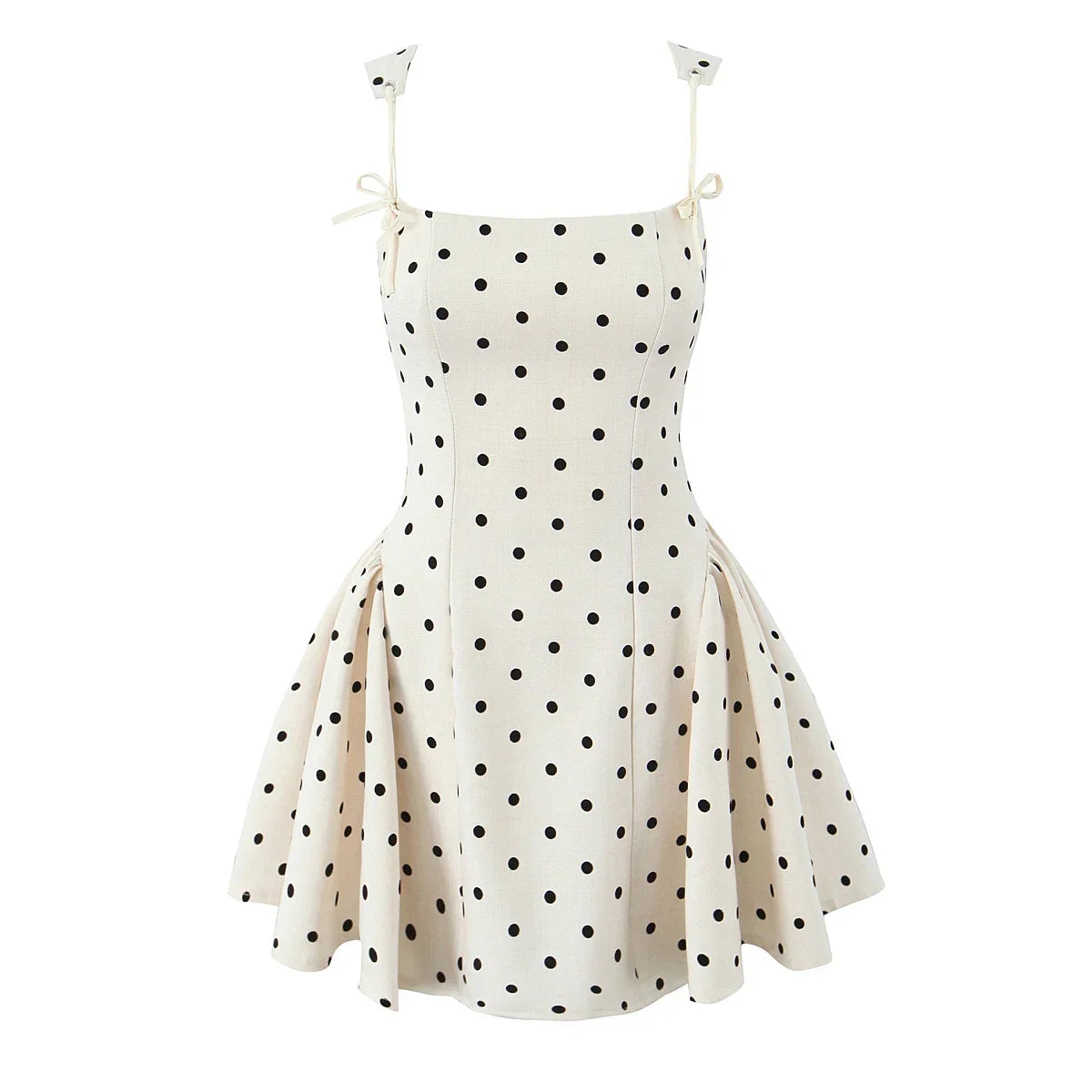 DEBORA POLKA DOT MINI DRESS Print