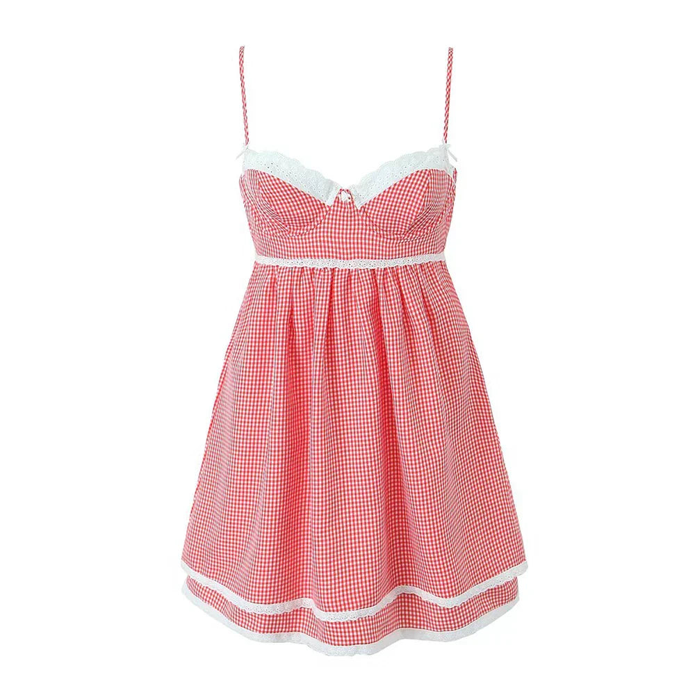 STELA MINI DRESS Red
