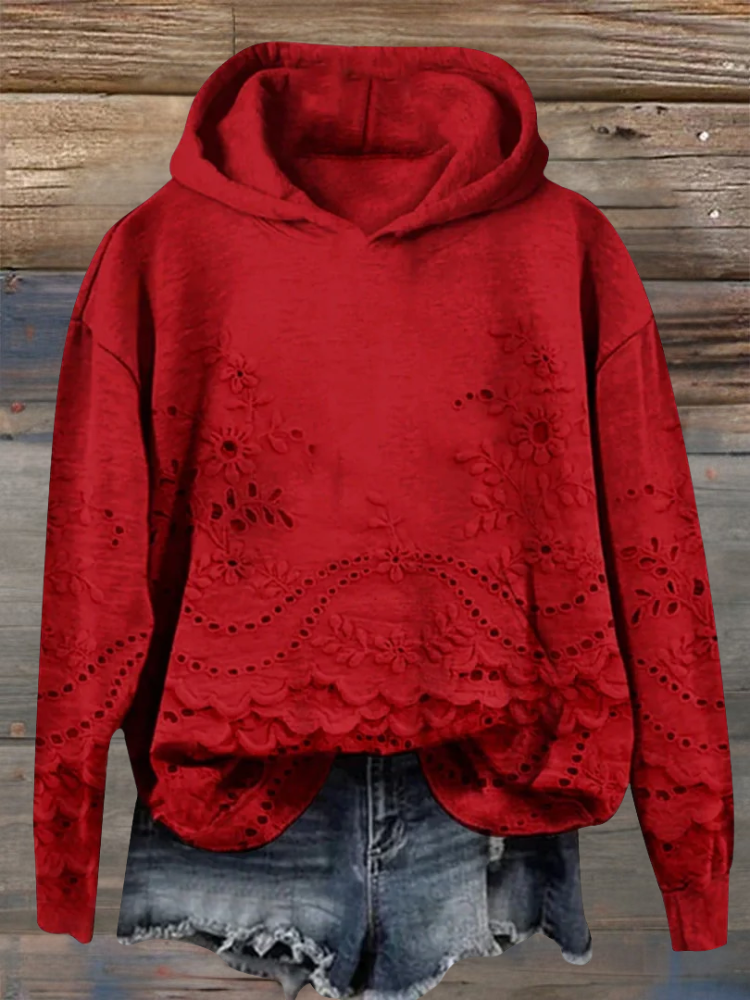 Women’s Hoodies | Floral Embroidery