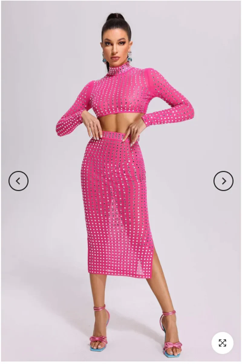 Sheer Mesh Dress