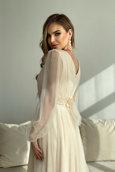 Delia Relaxed and Timeless Dress for Women Wedding Guest Look