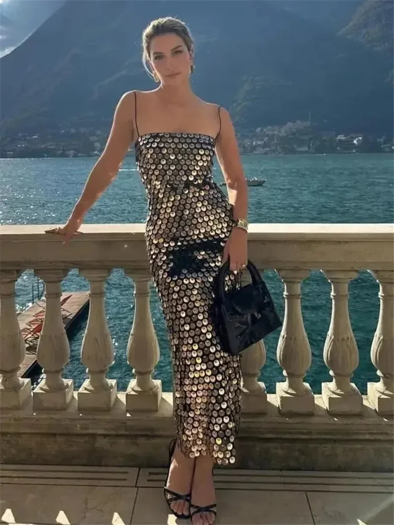 Sequin Mini Dress