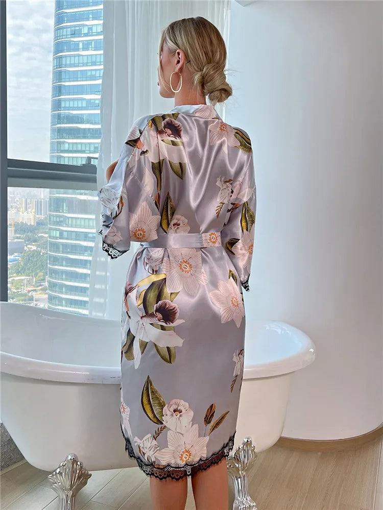 Outside Starts To Pour Robe