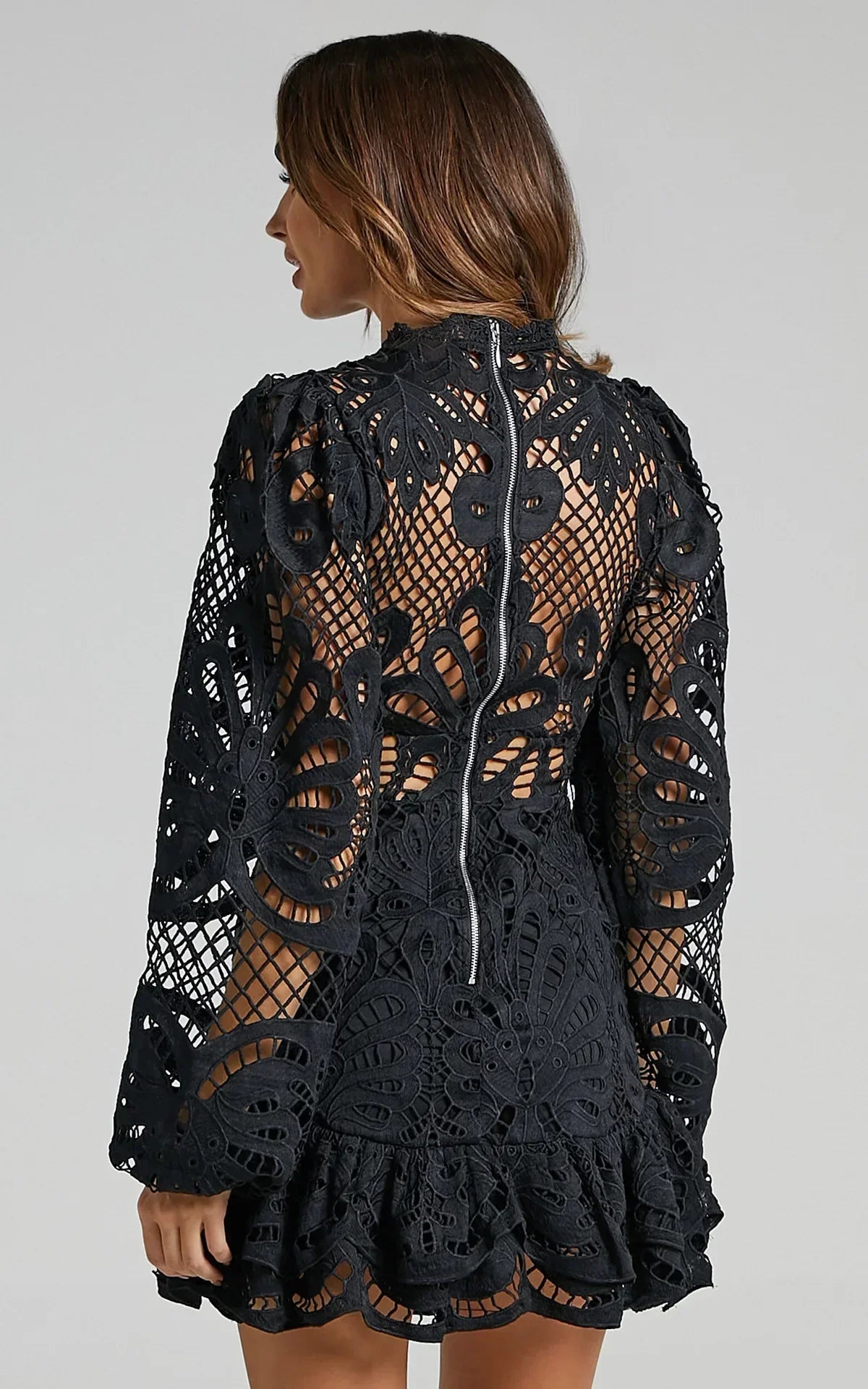 Vincy-Heaven Hue Mini Dress