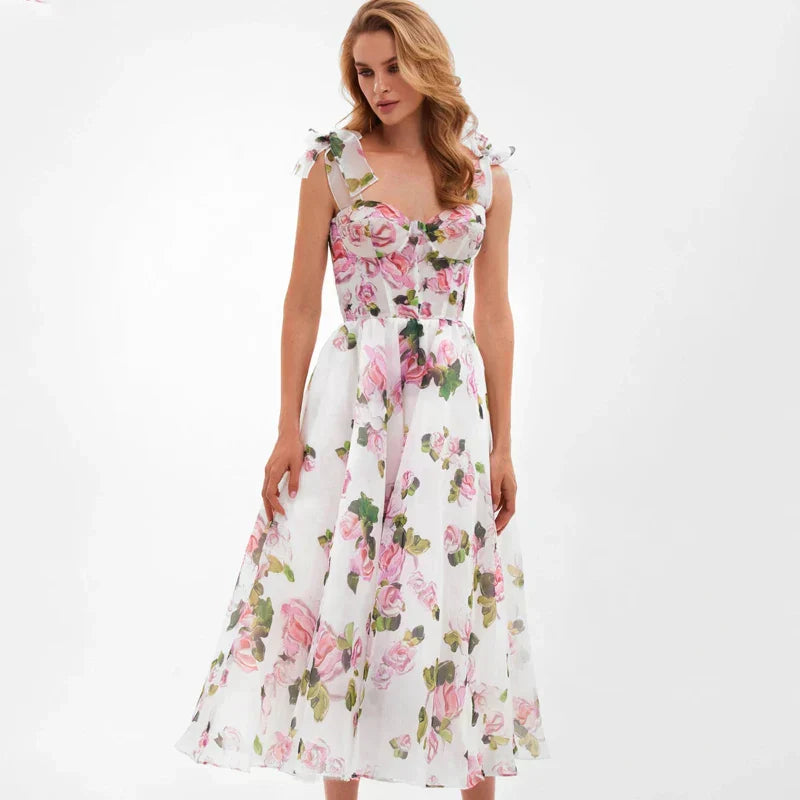 Chiffon Off Shoulder Tiered Ruffle Maxi Dress