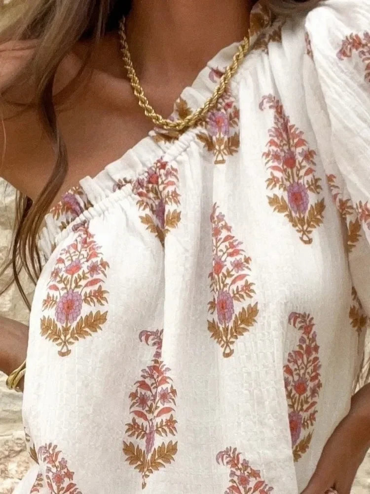 Anna Aesthetic Boho Summer Dress Designer Edit