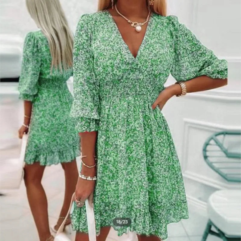Magdalena Bohemian Sundress With Dress with Relaxed Fit and Seasonal Wardrobe Essential
