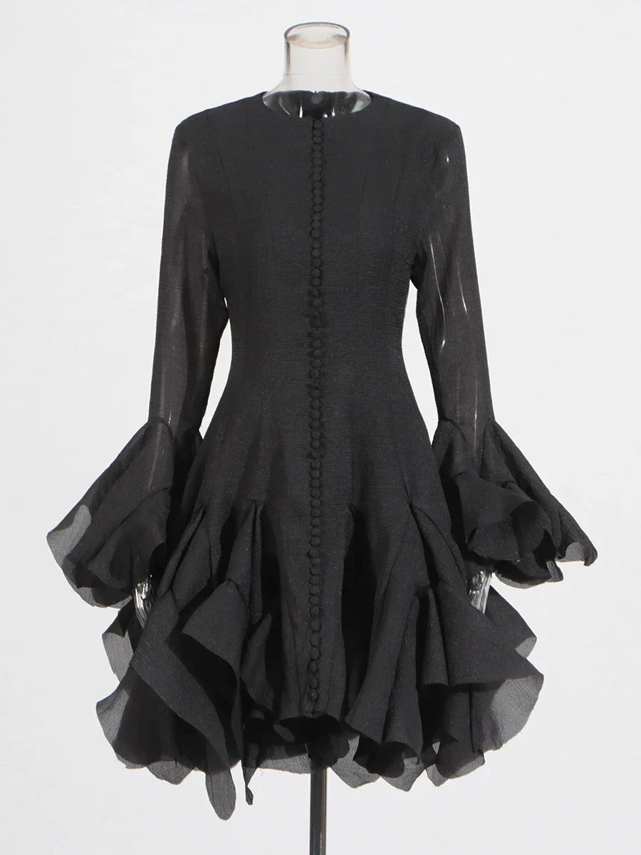 CARTER MIDI DRESS Black