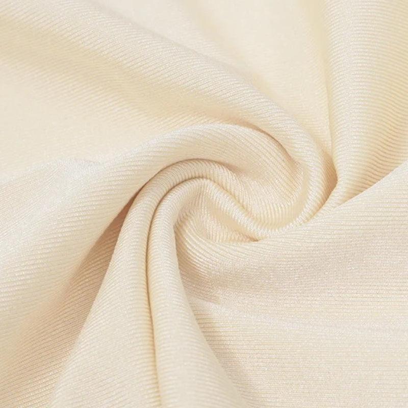 Satin Cowl Neck Cap Sleeve Ruched Bodycon Mini Dress