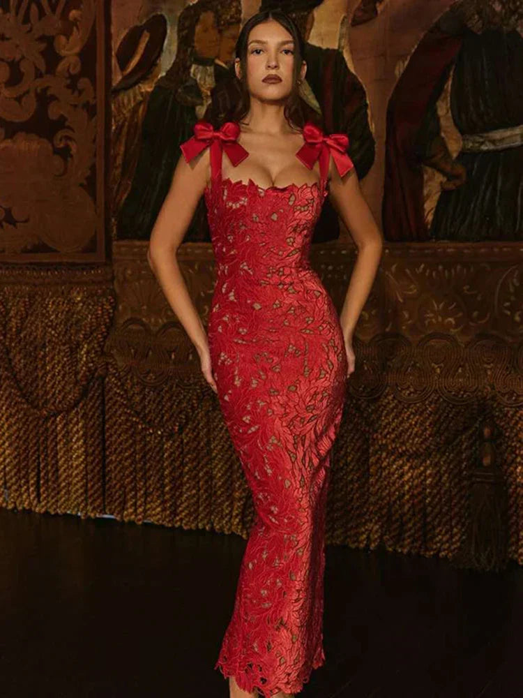 Sequin Cowl Neck Long Sleeve Bodycon Midi Dress