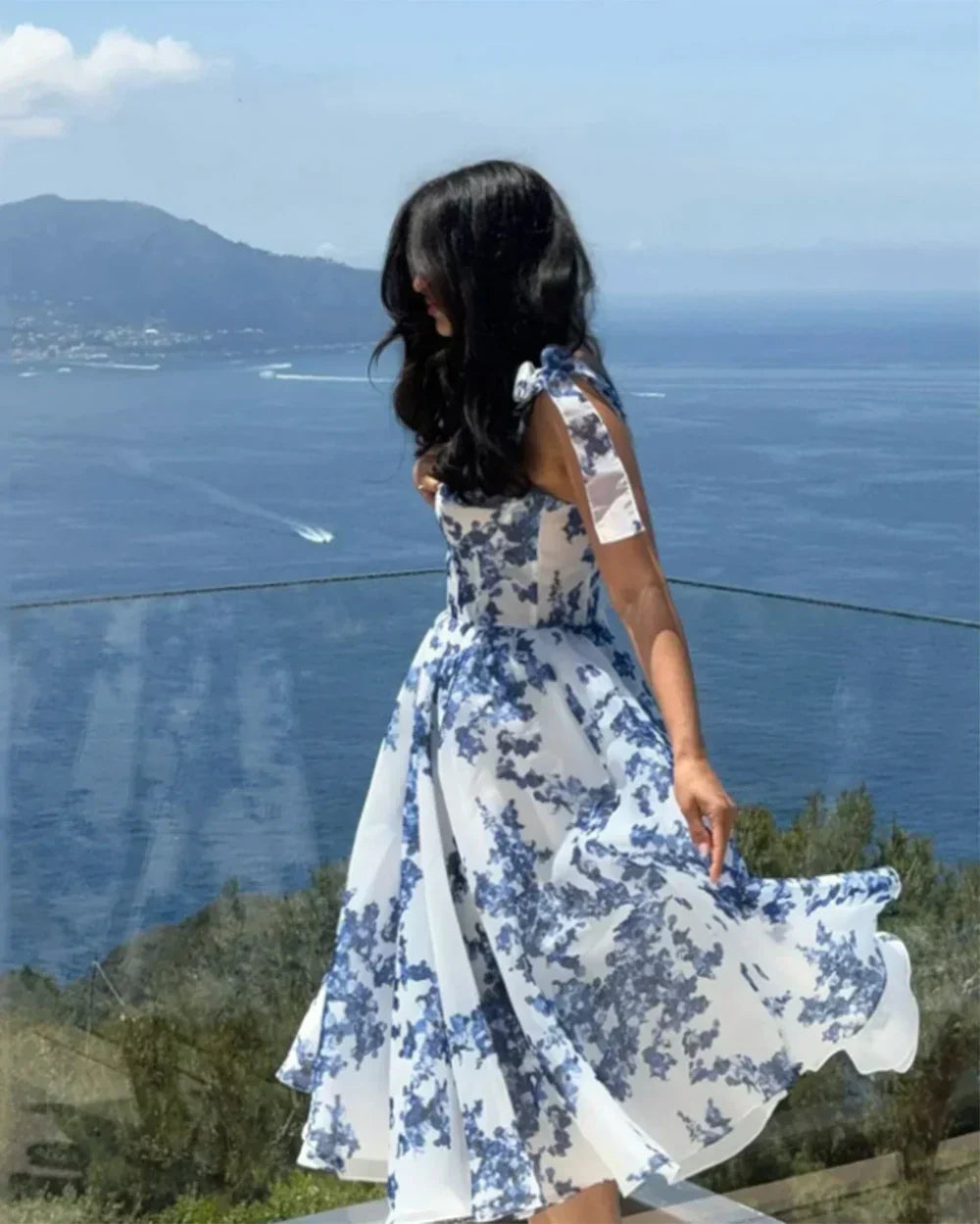 Chiffon Off Shoulder Tiered Ruffle Maxi Dress