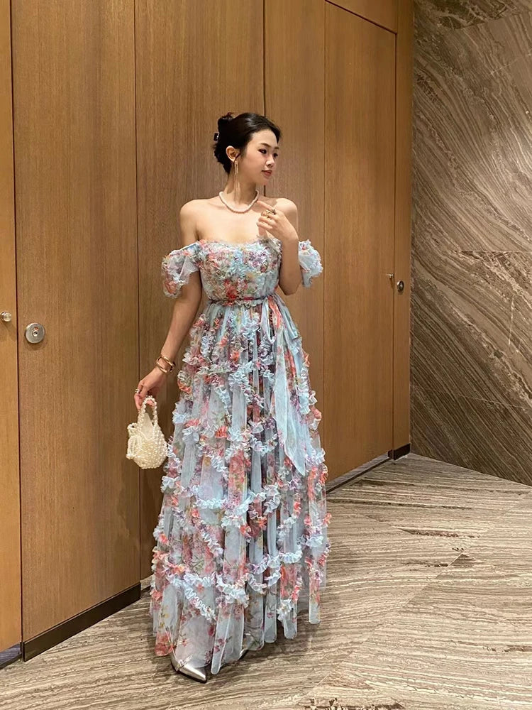 Been A Long Night Long Dress