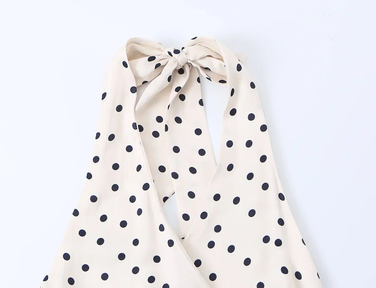 BLUMA POLKA DOT MINI DRESS