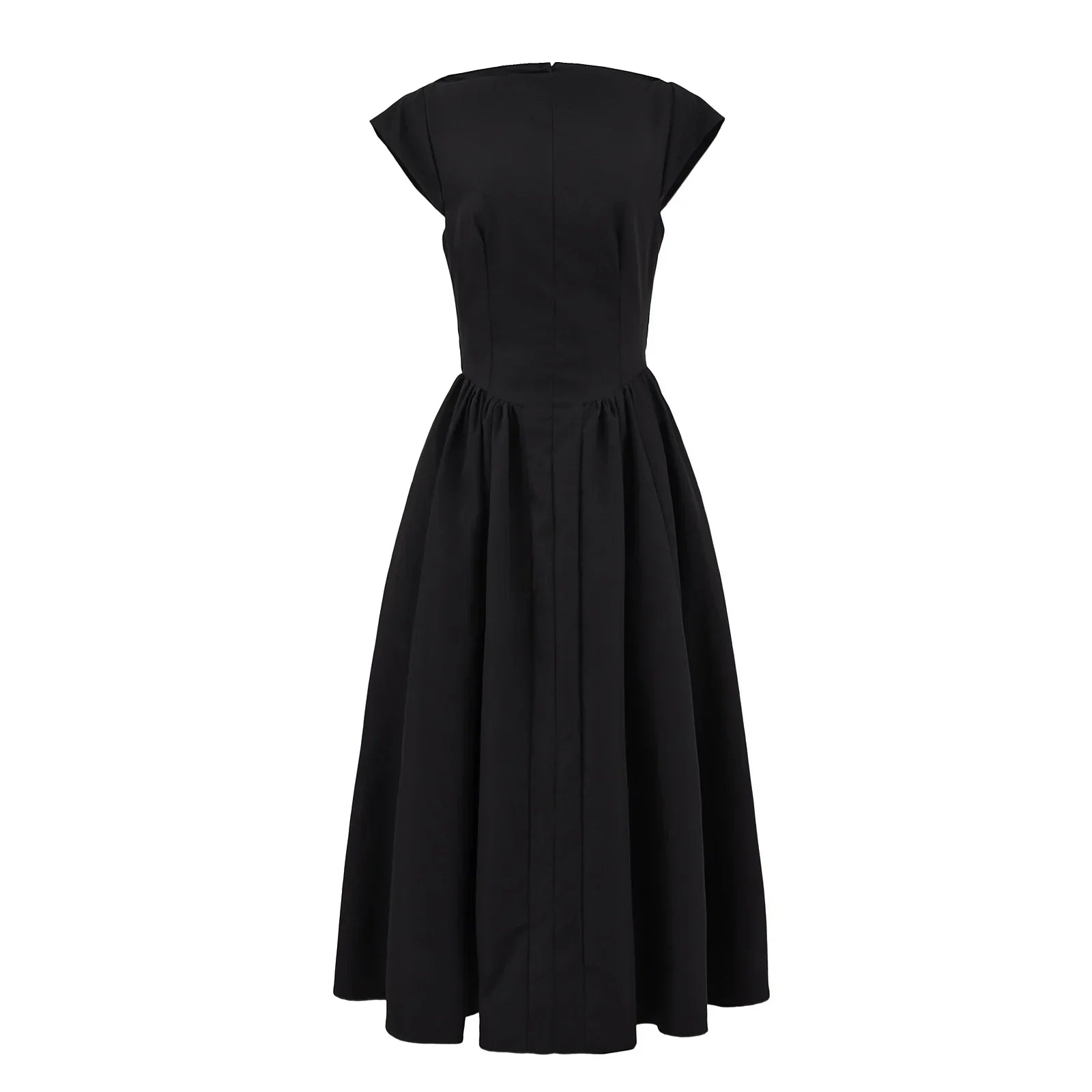 MIRKA MIDI DRESS Black