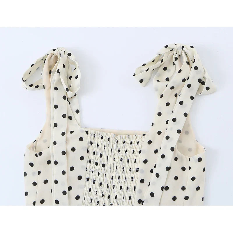 MAIDA POLKA DOT DRESS